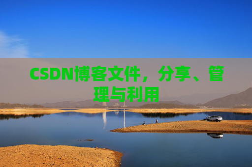 CSDN博客文件，分享、管理与利用